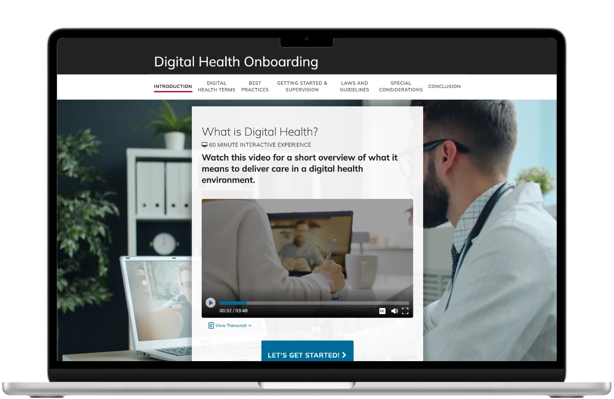 Editorial interface showing a structured content layout