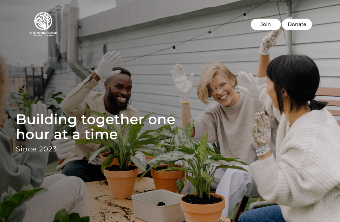 The Workshop website.